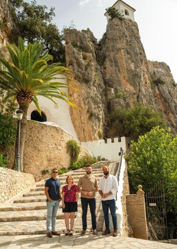 INVAT·TUR mantiene encuentros de trabajo con El Castell de Guadalest, Altea, Finestrat y La Nucía para avanzar en proyectos de innovación turís...