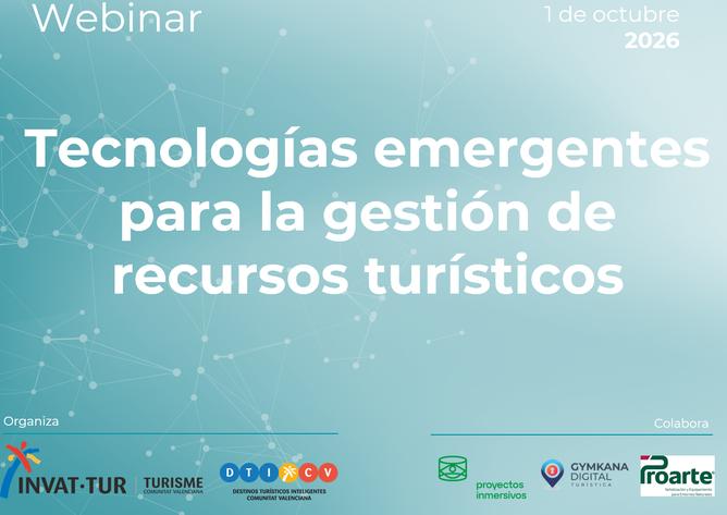 Tecnologías emergentes para la gestión de recursos turísticos