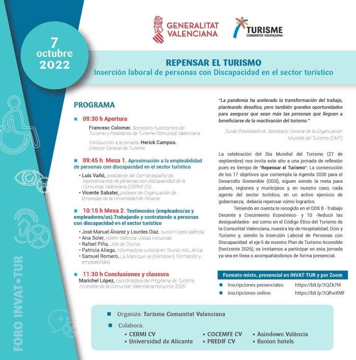 Repensar el Turismo. Inserción laboral de personas con Discapacidad en el sector turístico
