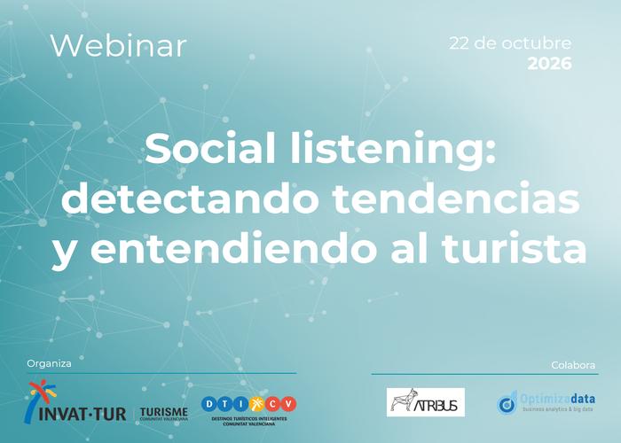 Social listening: detectando tendencias y entendiendo al turista