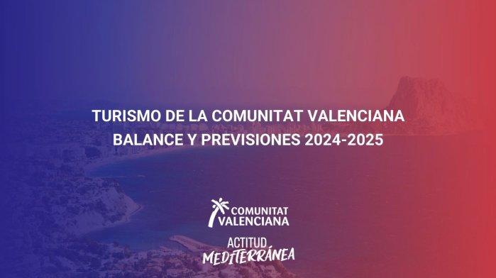 Turismo de la Comunitat Valenciana - Balance y previsiones 2024/2025