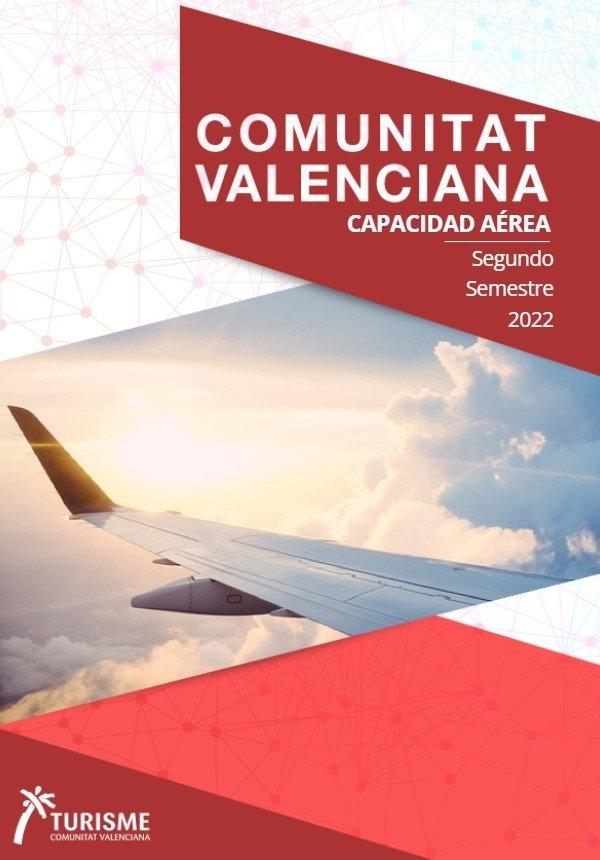 Capacidad aérea de la Comunitat Valenciana – segundo semestre 2022