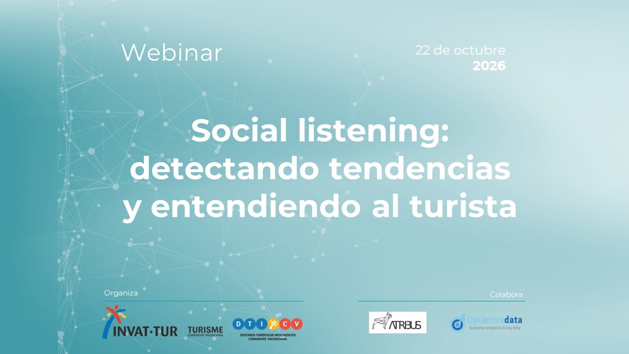 Invat·tur explores the potential of social listening for tourism management